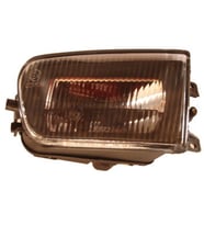1998-2000 Bmw 5 Serı E39- Sis Lambası Sol Oval Çizgili Camlı (H7)(Famella) (Adet) (Oem No:6317838197