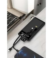 Powerbank 20.000 Mah LCD Ekran USB Lightning Type-C Uyumlu İOS ve Android