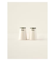 Bonheur Porselen Tuzluk-Biberlik Seti Yeşil (8 cm)