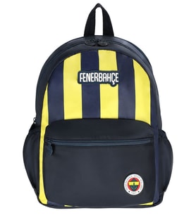 Fenerbahçe Çubul Desenli Sarı-Lacivert Okul ve Günlük Sırt Çantası - 25713