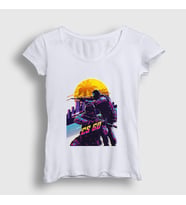 Presmono Kadın Beyaz Sun Oyun Counter Strike Cs Go T-Shirt 327389tt