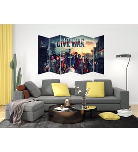 YENİLMEZLER AVENGERS MDF TABLO-0573 MODEL-B