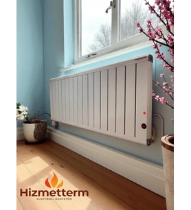 Elektrikli Radyatör Çift Rezistanslı 120 cm 17 Dilim Aluminyum Radyatör HİZMETTERM