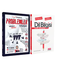 Orijinal Mikro TYT Problemler ve AKM Dil Bilgisi Soru Bankası Seti 2 Kitap