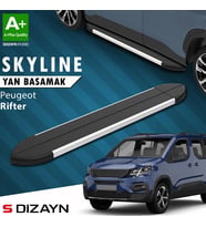 Peugeot Rifter Skyline Aluminyum Yan Basamak 203 Cm 2019-2023 A+ Kalite