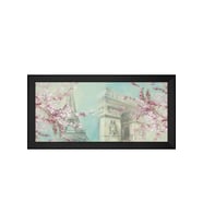 Manzara Temalı Kanvas Tablo 50 x 70 cm Siyah Çerçeve