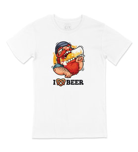 I Love Beer Tişört