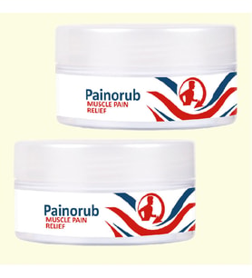 Painorub 2 Adet Afrika Yabani Zencefil Özü Kril Yağı Reliefcream Rahatlamaya 50 Ml