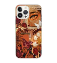 Iphone 12 Pro Uyumlu Eller Tablosu Aesthetic Tasarımlı Şeffaf Telefon Kılıfı