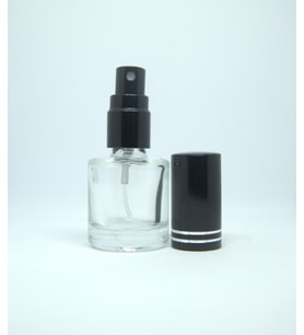 BOŞ PARFÜM ŞİŞESİ 7 ML (10 ADET) SİYAH METAL SPREY VE KAPAK BOŞ