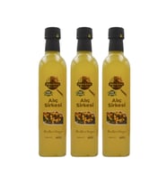 Tarihi SultanAhmet Baharatçısı Alıç Sirkesi %100 Katkısız Doğal 3x500 ml  Özel Üretim