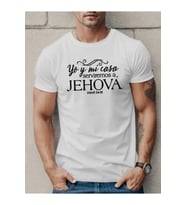 Erkek Jehova Baskılı Süprem T-shirt