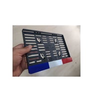 Fransız Takmatik Motorsiklet Pleksi Plakalık