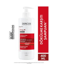 Vichy Dercos Shampooing Energy+ 400 ml - Saç dökülmesine karşı