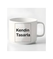 Kişiye Özel Kendin Tasarla Tasarımlı Porselen Kupa Nescafe Fincanı
