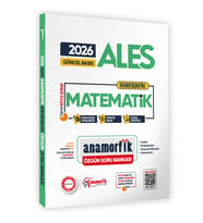 2026 ALES Yeni Sistem Anamorfik Matematik Özgün Soru Bankası Konu Konu Dijital Çözümlü