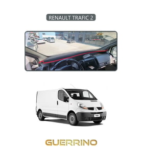 RENAULT TRAFIC 2TORPİDO KORUMA HALISI GRİ KENAR