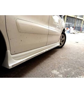 Citroen Berlingo Uyumlu Yan Marşpiyel Tepee Nikelajlı (Renksiz)