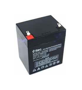 12V Volt 4,5Ah Amper Bakımsız Kuru Akü - Kuru Tip Bakımsız Akü - elektronikucuz