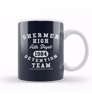Breakfast Club Shermer High Detention Team Kupa Bardak Porselen