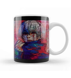 Ken Kaneki Tokyo Ghoul Kupa Bardak Porselen