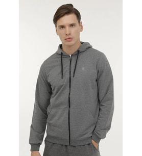 Lumberjack M-SN72 BASIC FZ HOD 3PR Erkek Eşofman Üstü Antrasit S-XXL