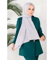 GÜMÜŞ Harem Scarf İncila Şal