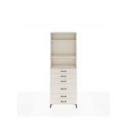 Arges Dolap 3 Raflı 6 Çekmeceli 2 Kapaklı 88x30x243 Aytaşı-Aytaşı