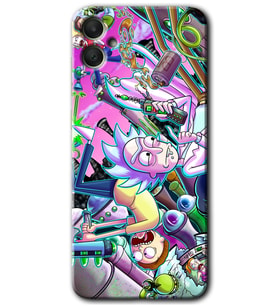Galaxy A05 Kılıf HD Desen Baskılı Kılıf - Graffiti Çizgi Film