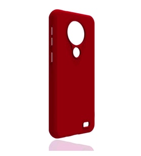 Reeder P13 Blue Max 2020 Kılıf Kamera Korumalı Silikon Rubber Arka Kapak (Kırmızı)