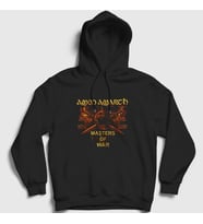 Presmono Unisex Siyah Masters Amon Amarth Kapüşonlu Sweatshirt 384340tt