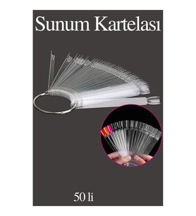 TransForMacion Takma Tırnak Sunum Kartelası ŞEFFAF 718553
