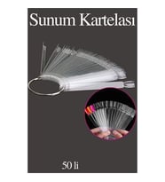 TransForMacion Takma Tırnak Sunum Kartelası ŞEFFAF 718553