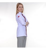 Aşçı Ceketi Bayan Beyaz