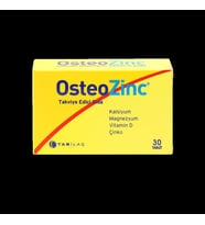 Osteozinc Takviye Edici Gıda 30 Tablet