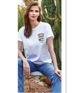 BERRAK 8153 KADIN T-SHİRT BEYAZ