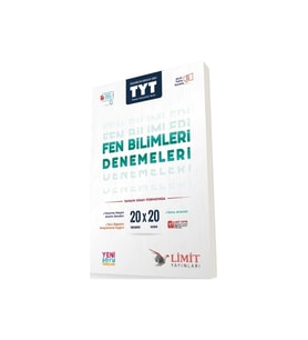 Limit Yayınları TYT Fen Bilimleri Denemeleri