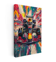 Kanvas Tablo Red Bull F1 Yarış Aracı Formula 1 Tablosu Ev Ofis Duvar Dekoru