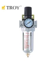 TROY 18612 Şartlandırıcı (Filtre + Regülatör) 1/2(N)PT (Çok Renkli)