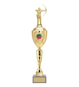 ODAK KUPA - Figürlü Kupalar - Okçu Figürlü Kupalar FG-083 C - 58 cm