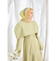 %100 Twill İpek Eşarp S543