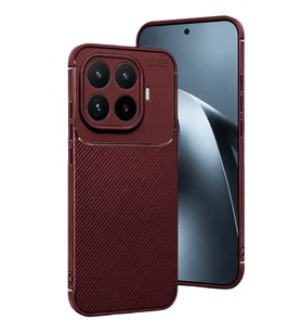 Northcity Xiaomi Mi 17T Pro Uyumlu Auto Focus Karbon Kapak - Bordo