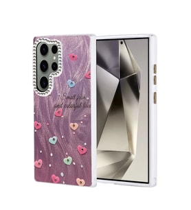 Galaxy S24 Kılıf Blade Aynalı Desenli Kapak - Desen 8