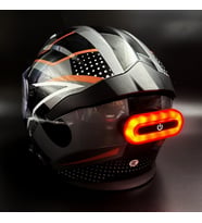 Motosiklet ve Bisiklet Kask Çanta vb Uyumlu Led Çakar Gece Görüş Usb'li Led
