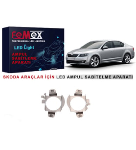 SKODA ARAÇLAR İÇİN FAR TUTUCU LED AMPUL SABİTLEME APARATI
