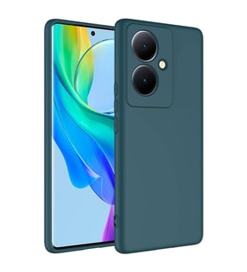 Lexroo Vivo V29 Lite 5G Kılıf Mara Lansman Kılıf - Koyu Yeşil