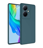 Lexroo Vivo V29 Lite 5G Kılıf Mara Lansman Kılıf - Koyu Yeşil