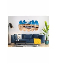 ÇÖL KAYALAR MANZARASI MDF TABLO-3276
