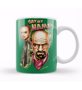 Breaking Bad Say My Name Kupa Bardak Porselen