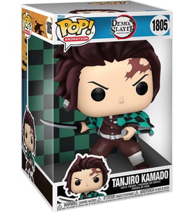 Funko Pop Jumbo: Demon Slayer - Tanjiro Kamado - Koleksiyon Vinil Figür - Hediye Fikri - Resmi Ürün (Krem)